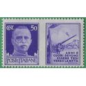 Italy # 438 1942 Mint NH Imperf. Pair
