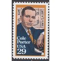 #2550 29c Performing Arts Cole Perter 1991 Mint NH