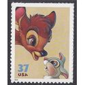 #3866 37c Art of Disney: Bambi and Thumper 2004 Mint NH