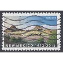 #4591 (44c Forever) New Mexico Statehood 2012 Used