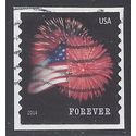 #4854 (49c Forever) Star Spangled Banner Coil Single 2014 Used