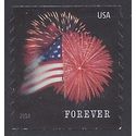 #4854 (49c Forever) Star Spangled Banner Coil Single 2014 Used