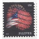 #4855 (49c Forever) Star Spangled Banner Booklet Single 2014 Used