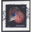 #4868 (49c Forever) Star Spangled Banner Coil P# S11111 Used