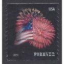 #4868 (49c Forever) Star Spangled Banner Coil Single Used