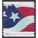 #4963 10c Stars and Stripes Presort Coil 2015 Used