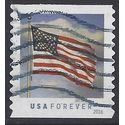 #5052 U.S. Flag  Coil Single (SSP) 2016 Used