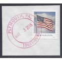 #5055 U.S. Flag Booklet Single (APU) 2016 Used CDS
