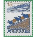 Canada # 595 1972 Mint NH Ty I Experimental OP4 Tagging