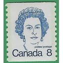 Canada # 604 Coil Single 1974 Mint NH