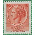 Italy # 998d 1968 Used