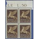 Italy #C 13 1930 Mint NH Block of 4