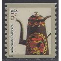 #3612 5c American Design Toleware Coffeepot Coil Single 2002 Mint NH