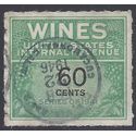 Scott RE140 60c Internal Revenue: Wines 1942 Used