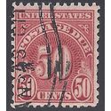 Scott J 86 50c Postage Due 1931 Used