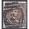 # 254 4c Abraham Lincoln 1894 Used Fancy Cancel