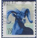 #4140 17c Bighorn Sheep Coil Single 2007 Used