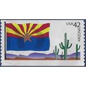 #4277 42c Flags Of Our Nation Arizona Coil Single 2008 Used