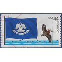 #4294 44c Flags of our Nation-Louisiana Coil Single 2009 Used