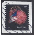 #4868 (49c Forever) Star Spangled Banner Coil Single Used