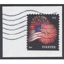 #4869 (49c Forever) Star Spangled Banner Booklet Single 2014 Used