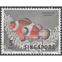 Singapore # 55 1962 Used