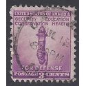# 901 3c Torch of Enlightenment 1940 Used