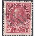 Canada # 106 1911 Used