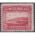 Newfoundland #132 1923 Mint NH Crease