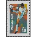 #2835 40c World Cup Soccer 1994 Mint NH