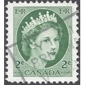 Canada # 338 1954 Used