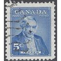 Canada # 358 1955 Used