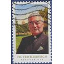 #5241 (49c Forever) Father Theodore Hesburgh 2017 Used