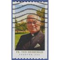 #5242 (49c Forever) Father Theodore Hesburgh Coil Single 2017 Used