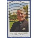 #5242 (49c Forever) Father Theodore Hesburgh Coil Single 2017 Used