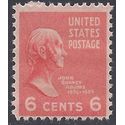 # 811 6c Presidential Issue John Quincy Adams 1938 Mint NH