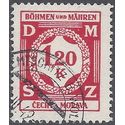 Bohemia and Moravia #O 7 1941 Used