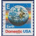 #2279 25c "E" Rate Earth PNC Single #1111 1988 Used