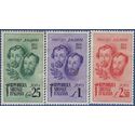 Italy Italian Social Republic #32-34 1944 Mint H Cpl Set of 3