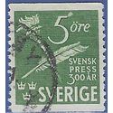 Sweden # 360 1945 Used