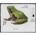 #3817 37c Reptiles and Amphibians Ornate Chorus Frog P# 2003 Mint NH