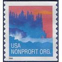 #3874 5c USA Nonprofit Org Sea Coast Coil Single 2002 Used
