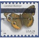 #4002 24c Common Buckeye Butterfly PNC Single #V1111 2006 Used