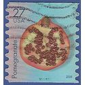 #4260 27c Tropical Fruits Pomegranate PNC Single #V1111111 2008 Used