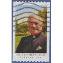 #5242 (49c Forever) Father Theodore Hesburgh Coil Single 2017 Used
