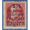 Germany Bavaria #B1 1919 Mint H