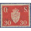 Norway #O 61 1951 Used