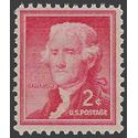 #1033 2c Liberty Issue Thomas Jefferson 1954 Mint NH