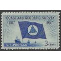 #1088 3c 150th Anniversary Coast and Geodetic Survey 1957 Mint NH