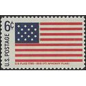 #1346 6c Historic American Flags Fort McHenry 1795-1818 1968 Mint NH